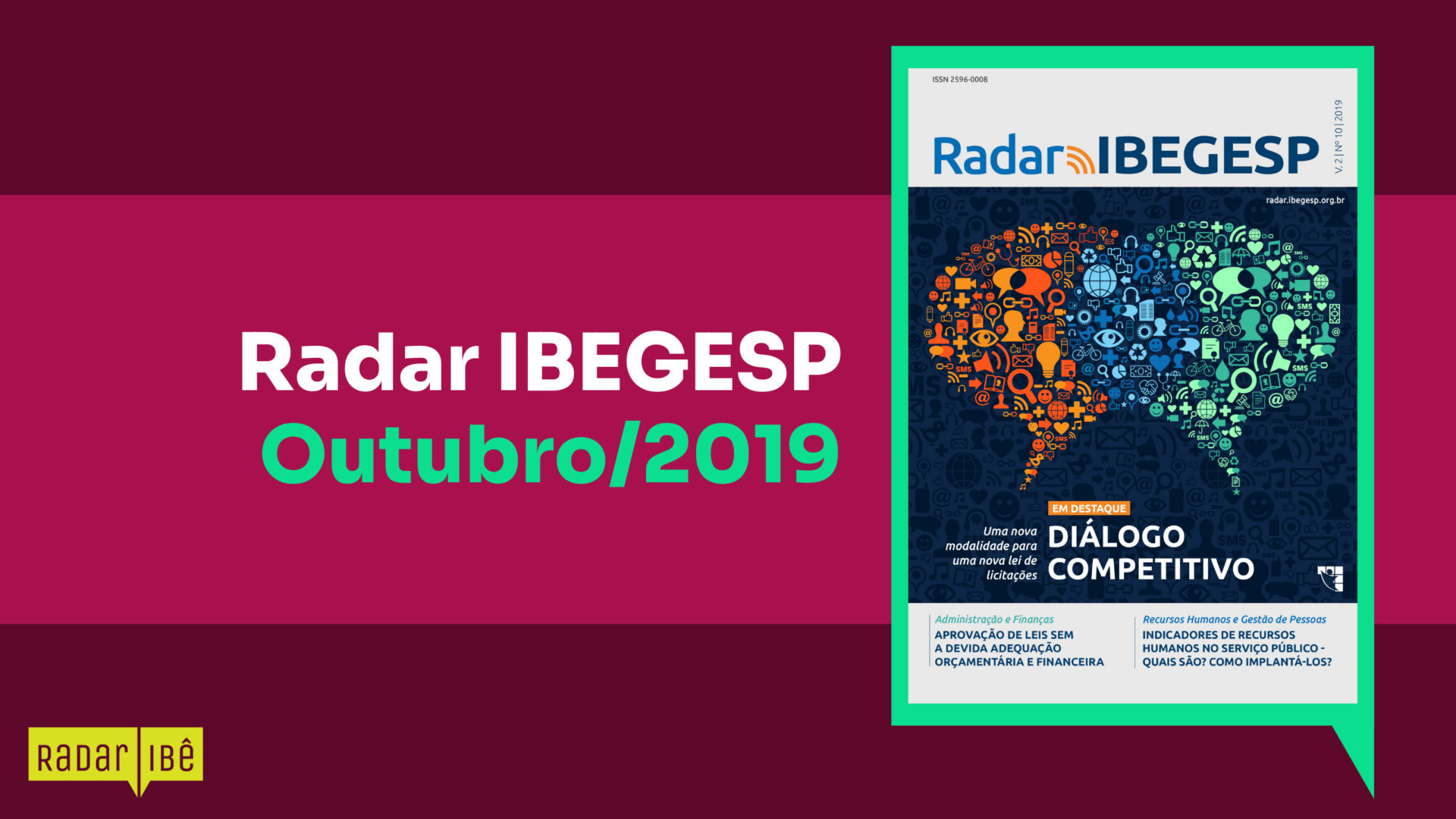 Radar IBEGESP Outubro de 2019