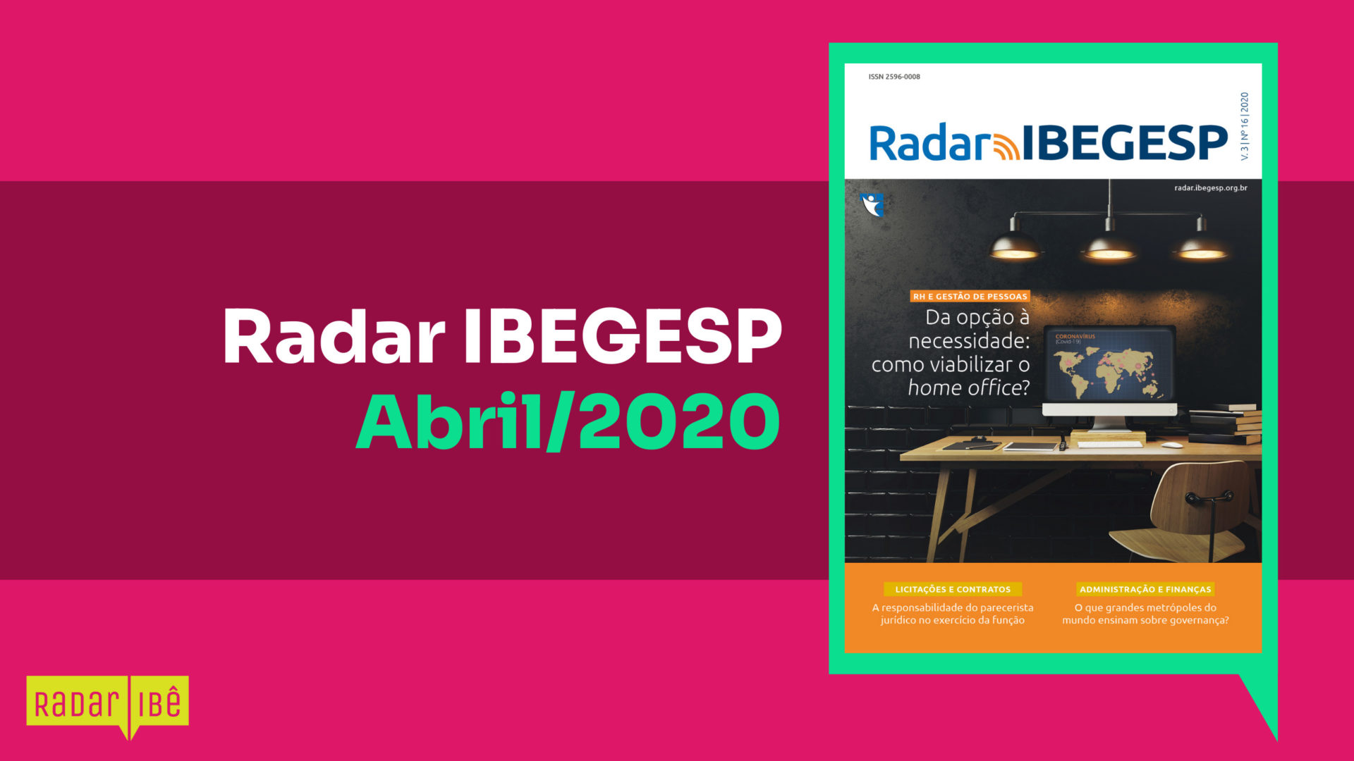 Radar IBEGESP Abril de 2020