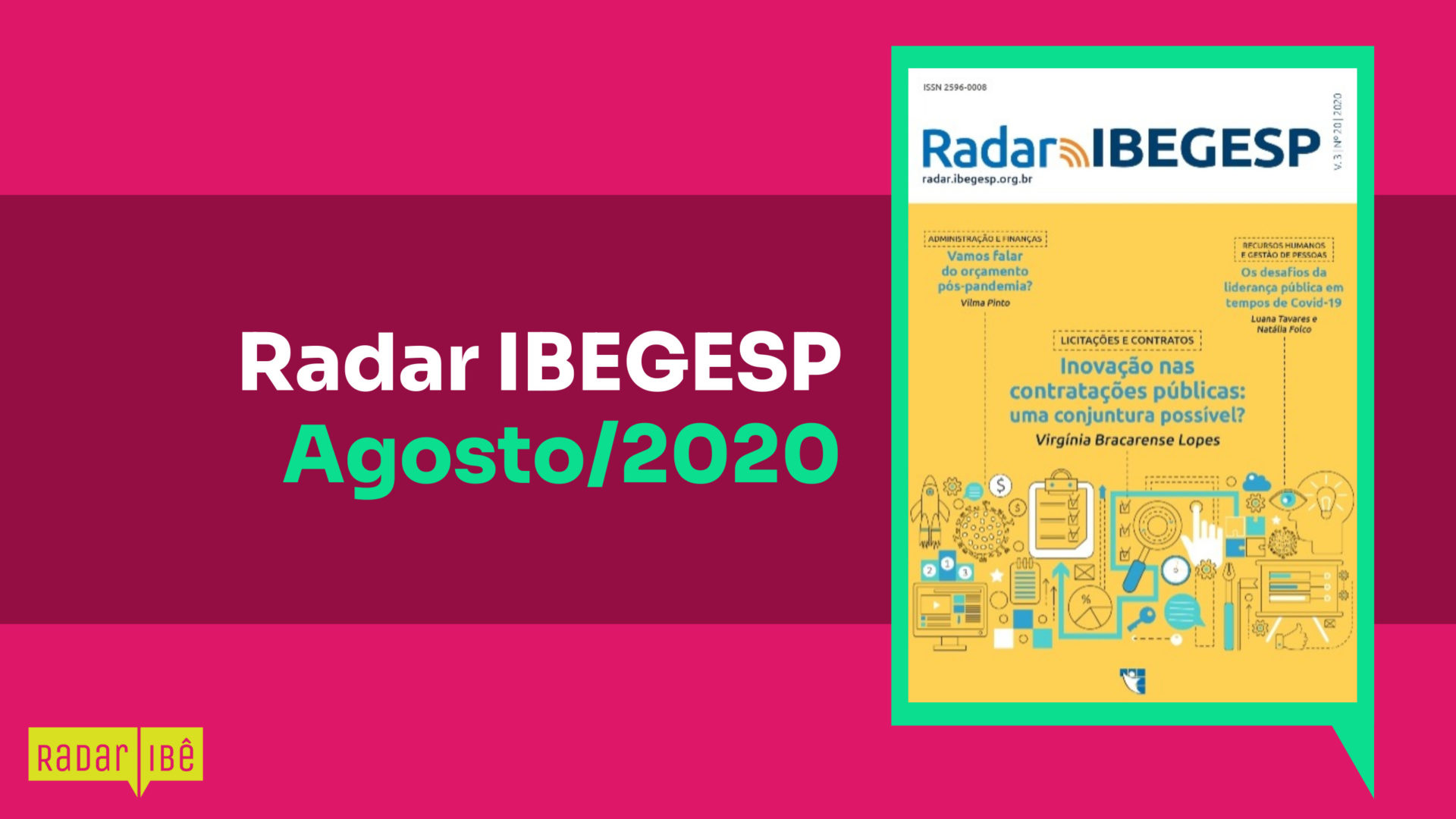 Radar IBEGESP Agosto de 2020