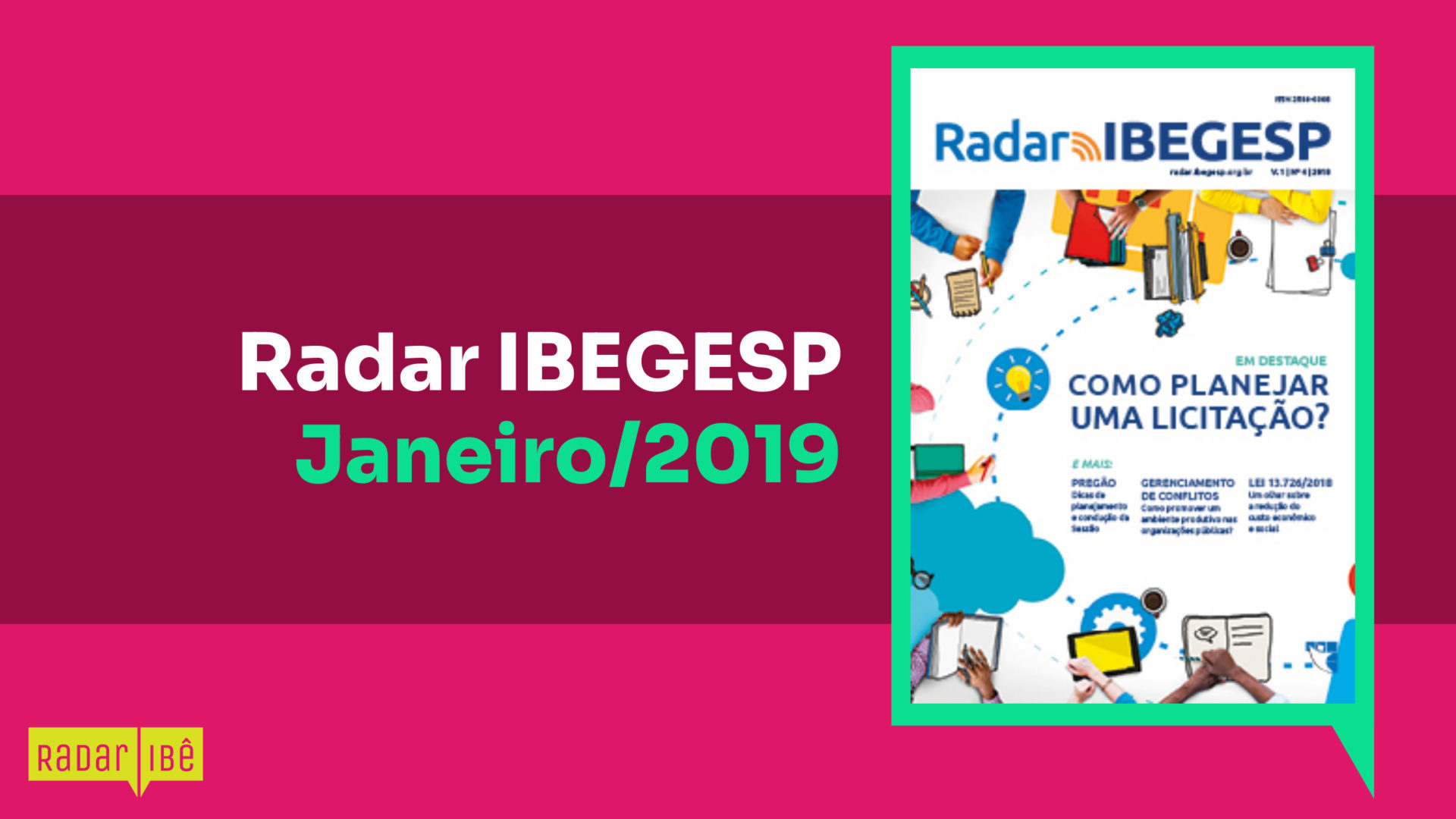 Radar IBEGESP Janeiro 2019