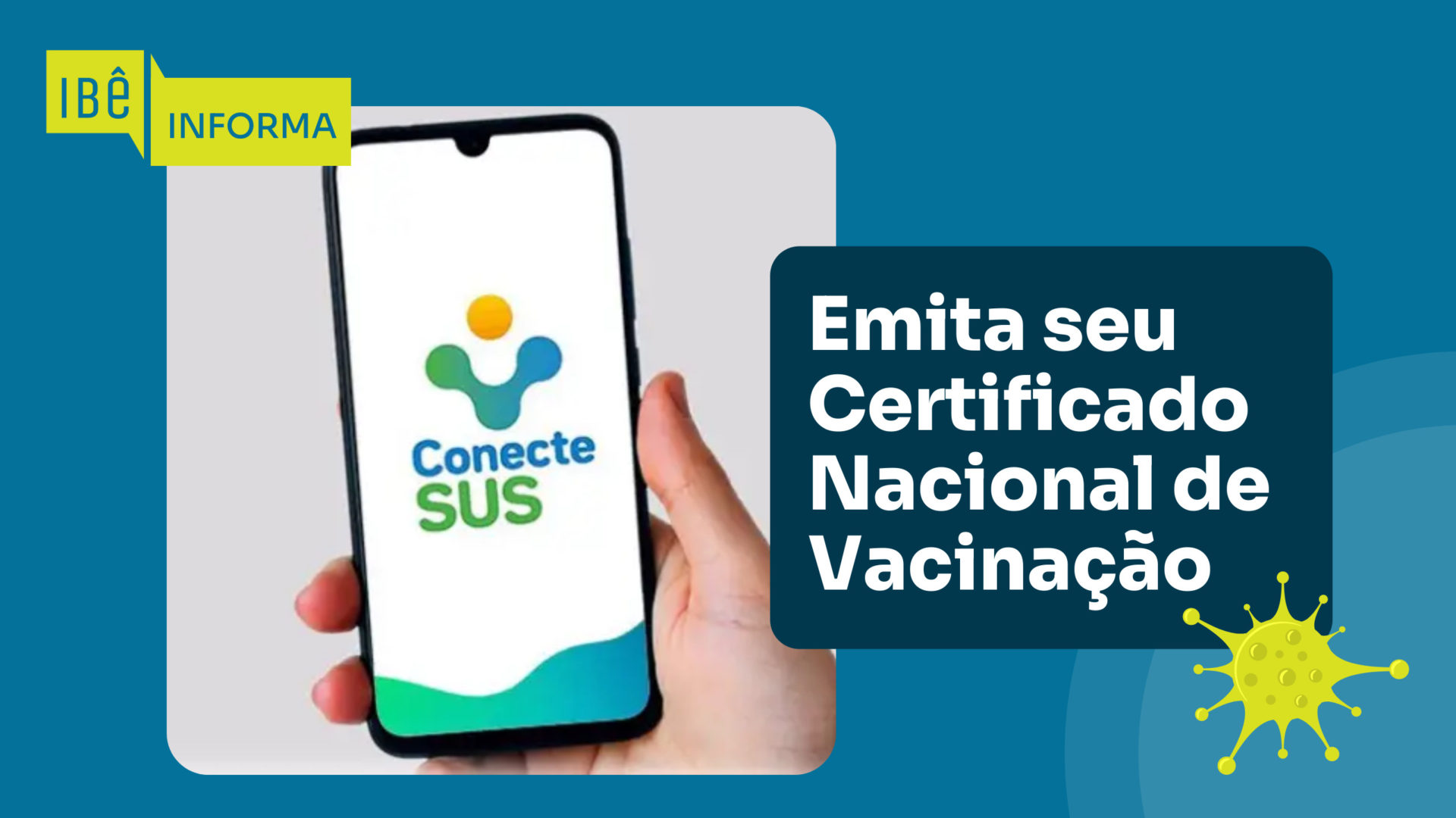 Emissão do Certificado Nacional de Vacinação pelo ConecteSUS