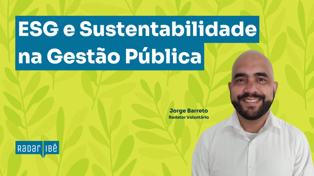 Sustentabilidade é sinônimo de desenvolvimento!