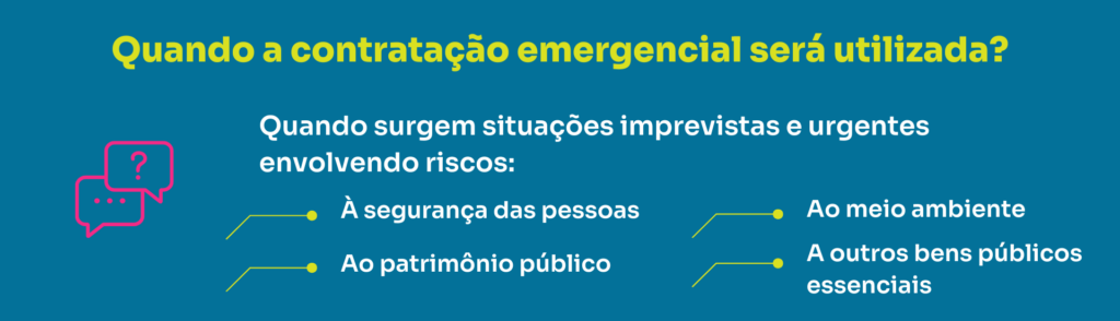 contratação emergencial