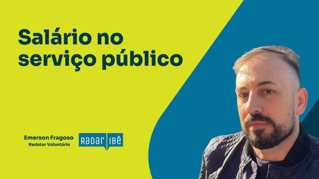 salário no serviço público